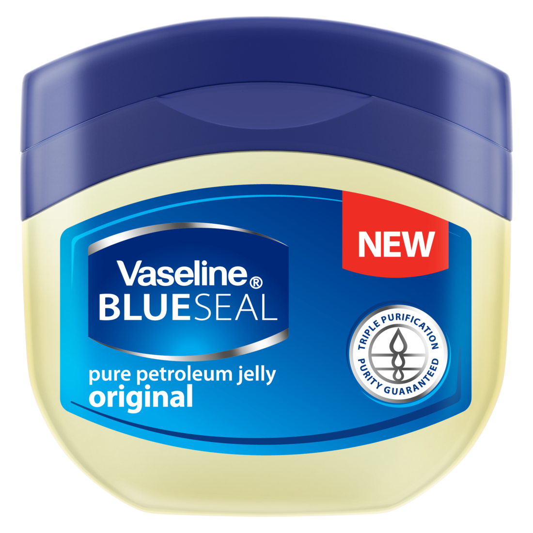 Vaseline petjelly orig 144x100ml Vaseline Blue Seal Original 250 ml – Gelée de Pétrole Pure – Image 1
